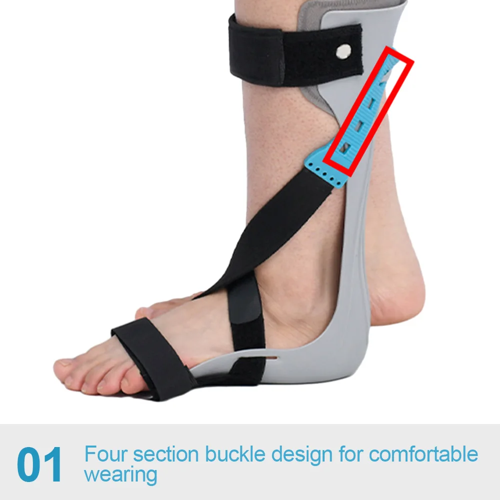 Foot Orthotics Ankle Orthosis Adjustable Elasticity Valgus Orthotics Stroke Hemiplegia Rehabilitation Shoes Foot Supports
