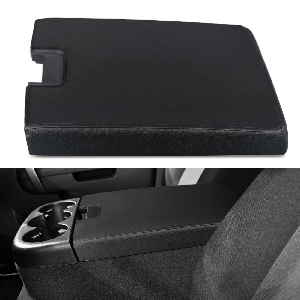 Midtkonsolllokk armlenesett deksel med lås for chevy silverado suburban tahoe avalanche sierra 2007 oe 2086415: Grå