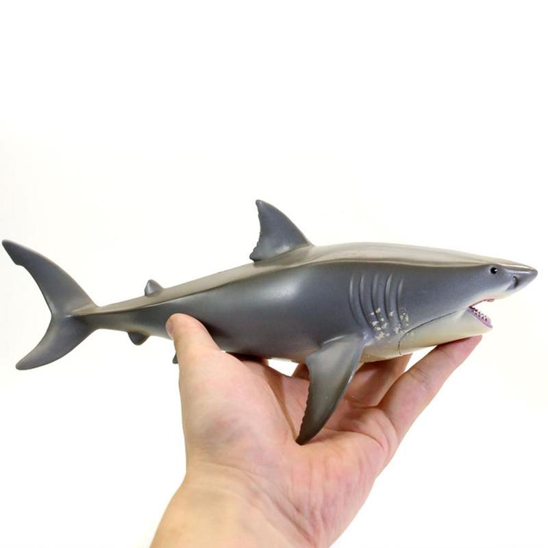 Børns simulering havliv stor hvid haj megalodon legetøj haj haj model hammerhead  v2 i 3