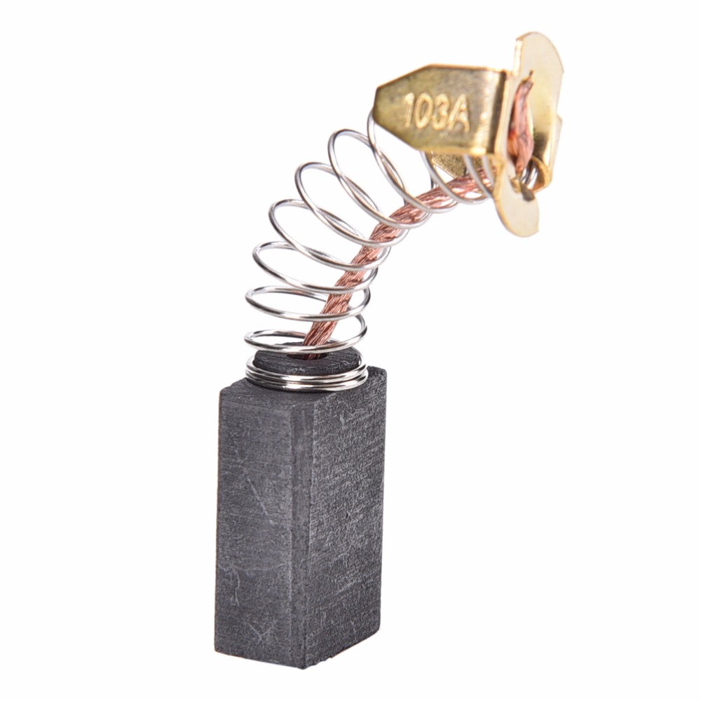 10 Stuks Koolborstels Onderdelen Mini Boor Elektrische Grinder Vervanging Voor Elektrische Motoren Dremel Rotary Tool