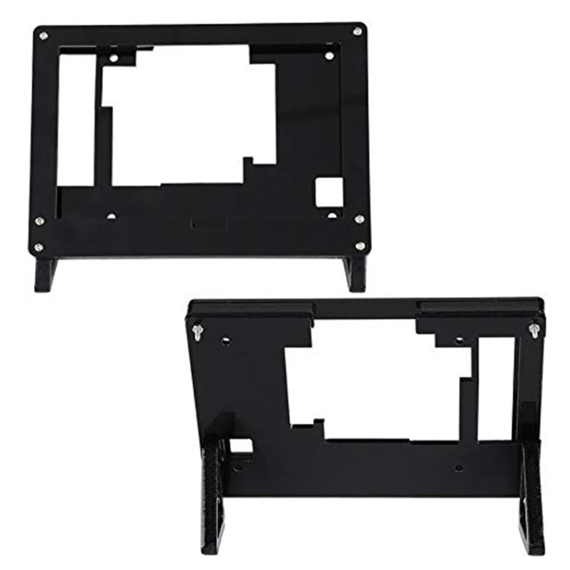 5 Inch Lcd Bracket Case Black Fixed Bracket Holder For Raspberry Pi 3 Model B+ 800x480 Press Screen