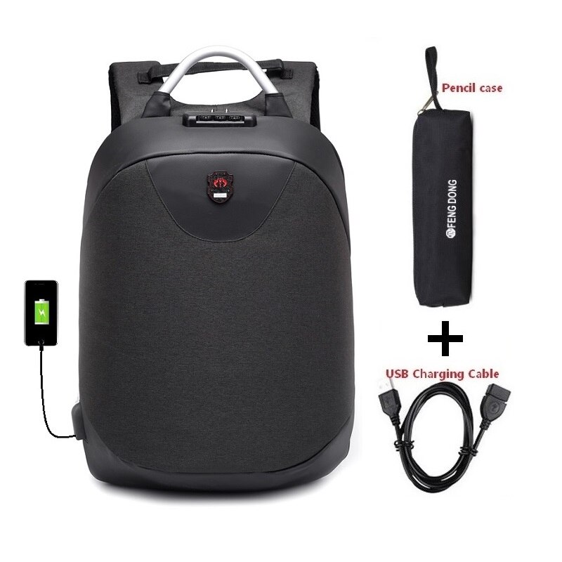 Grand Sac À Dos Pour Ordinateur Portable De 17,3 Pouces