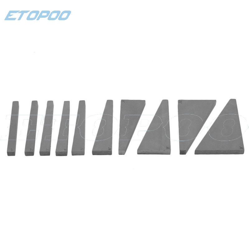 10Pcs 1-30 Degree Precision Ground Durable Angle Block Set With Storage Case For Lathes Milling Machinist Tools angle block gage