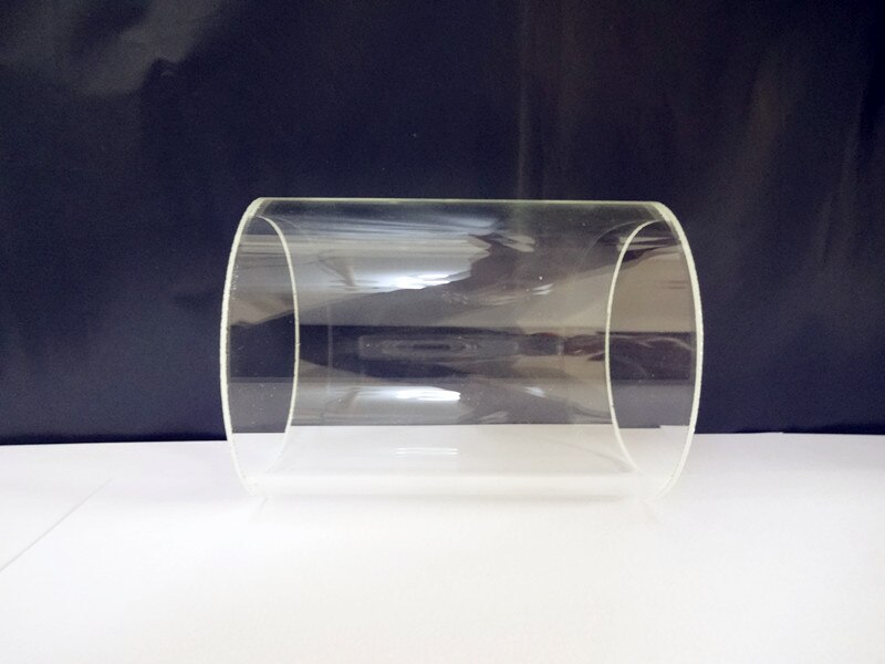 Borosilicate Glass Column, Outer Diameter 90mm ,Inside Diameter 80mm, Height 100mm Glass Column