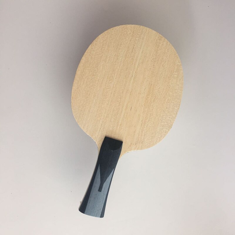 offensive table tennis blade 5 ply wood with 2 ply carbon fiber table tennis racket ALC ping pong bat for table tennis: FL handle