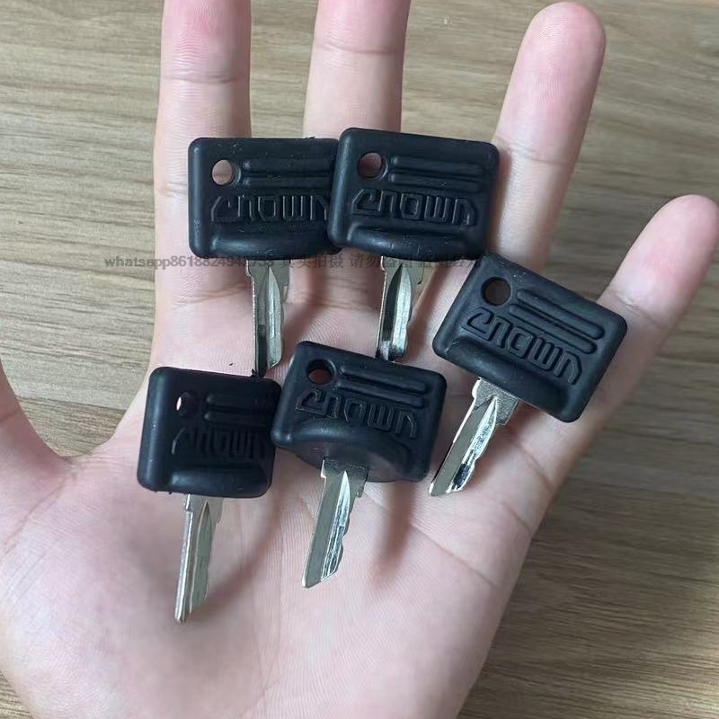 5PCS 107151-001 Crown Key Switch Ignition Switch Start On Off Lock for Crown Electric Forklift Pallet Truck Stacker