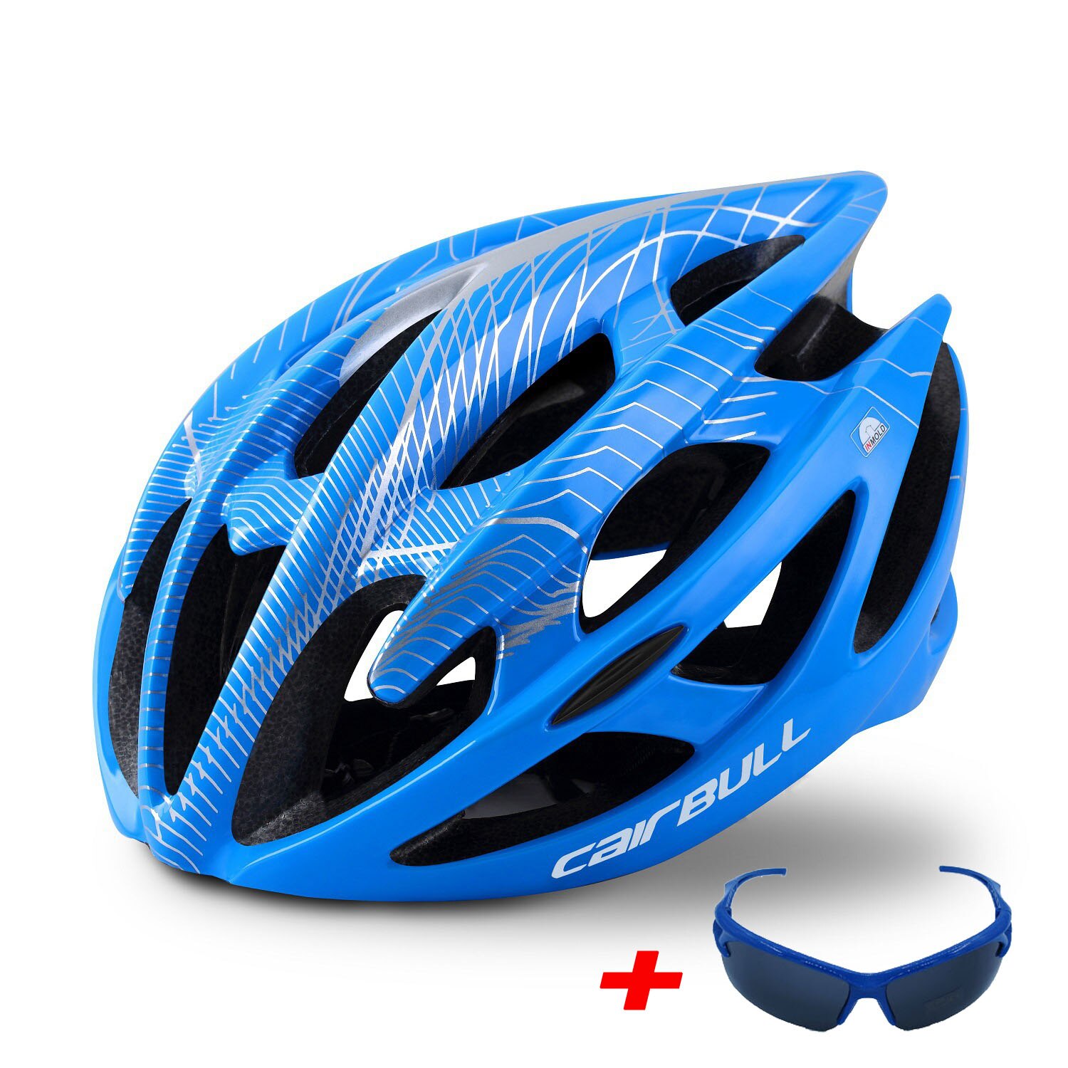 Cairbull Mtb Helm Rijden Outdoor Sport Road Mountainbike Dode Coaster Fietsen Fietsen Apparatuur Voor Kinderen: Blauw / M(52-58)