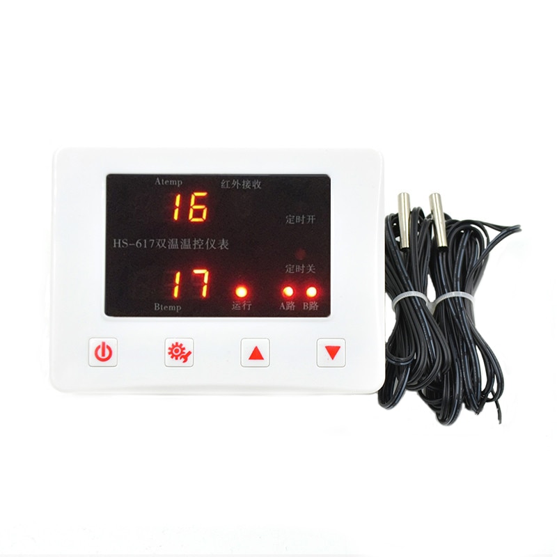 617A Solar Temperatuurverschil Vergelijking Controller Water Terugkeer Water Circulatie Thermostaat Waterpomp