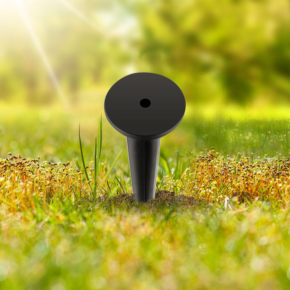 Metal Base And Spike Lamp Stake Garden Light Spike Outdoor LED Lawn Light Rod Stick For Garden Lamp