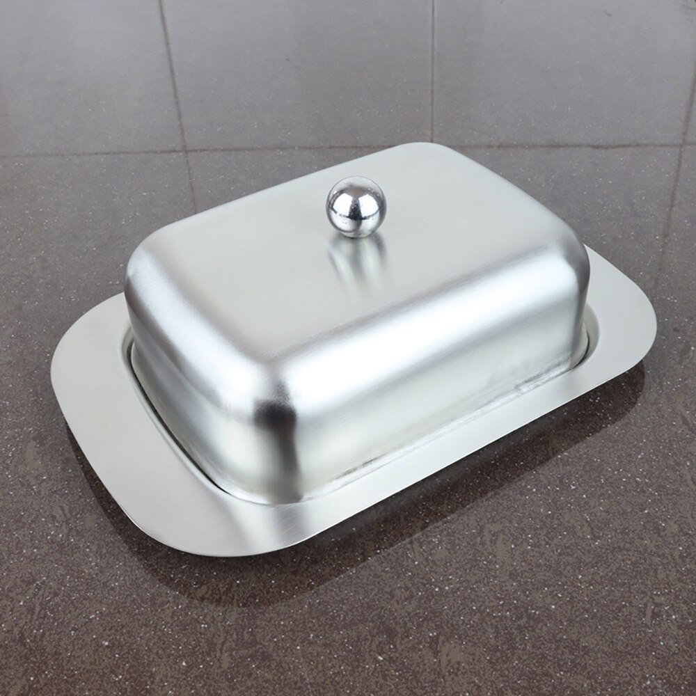 Butter Dish Stainless Steel Practical Fresh Keepin... Grandado