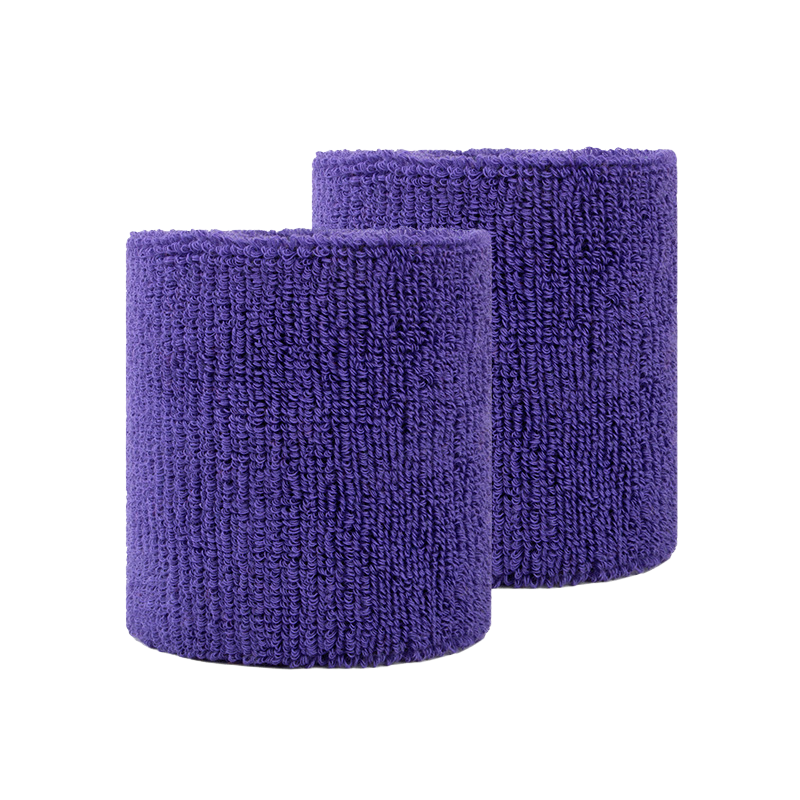 8 × 10cm håndklæde sportsarmbånd tennis svedbånd håndledsbeskytter til basketball volleyball padel fitness svedbånd wrap padel manchet: Burgunder
