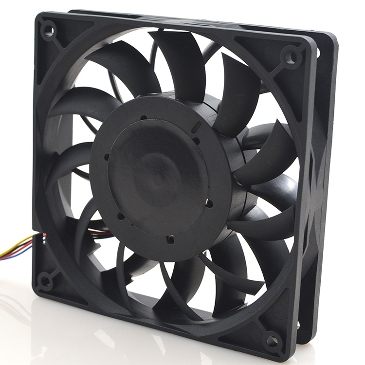 y original ventilador de volumen de aire de alta velocidad FFB1212SH 12025 12V 1.24A 12CM