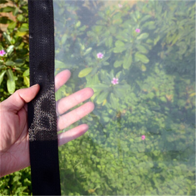 Vandtæt gennemsigtig presenning praktisk gennemsigtig presenning med små huller presenning med baldakin med havearbejde