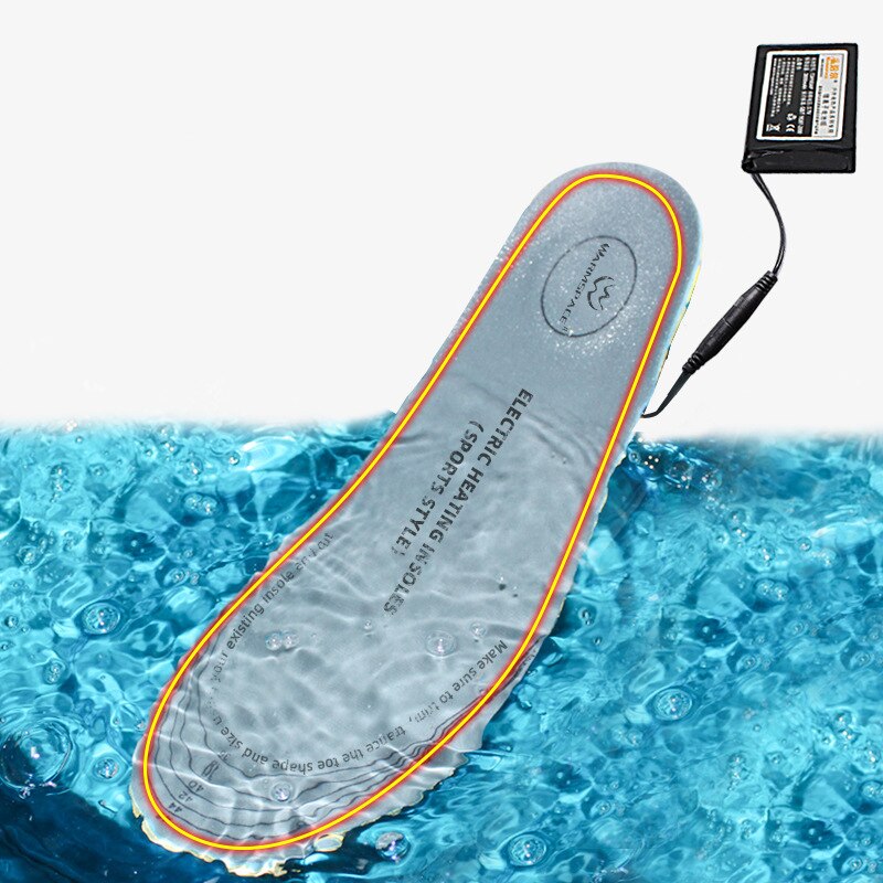 Heated Insoles Winter Shoe Inserts Charged Electric Insoles Keep Warm Shoes Boot Foot Pads Battery Powered