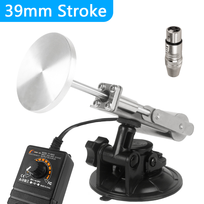 39mm/45mm Stroke Telescopic Linear Actuator With 60mm Suction Cup Mini DC Reciprocating Mechanism Motor 100V-240V 30~350RPM