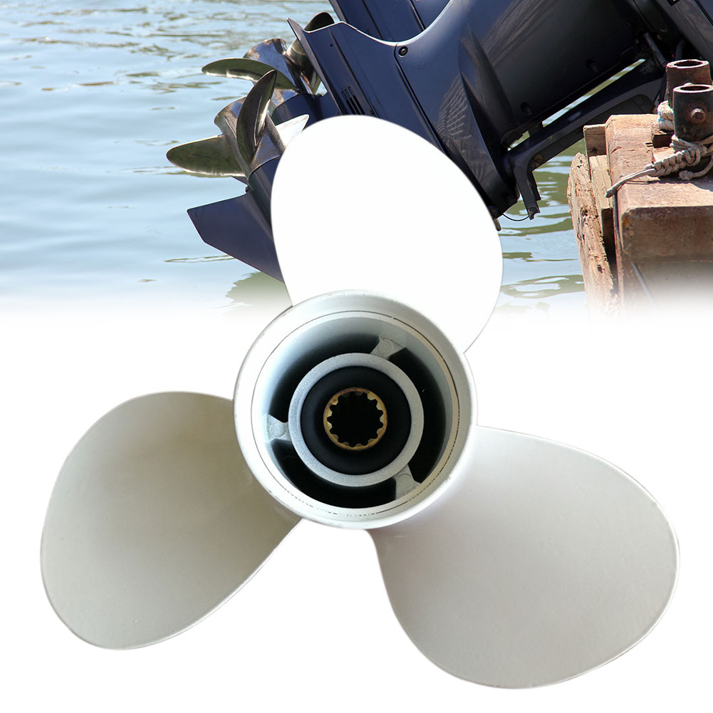11 5/8 X 11-G Outboard Propeller 69W-45947-00 Practical Aluminum Alloy Stable Boat Easy Install Motor 40-50HP Ship For Yamaha