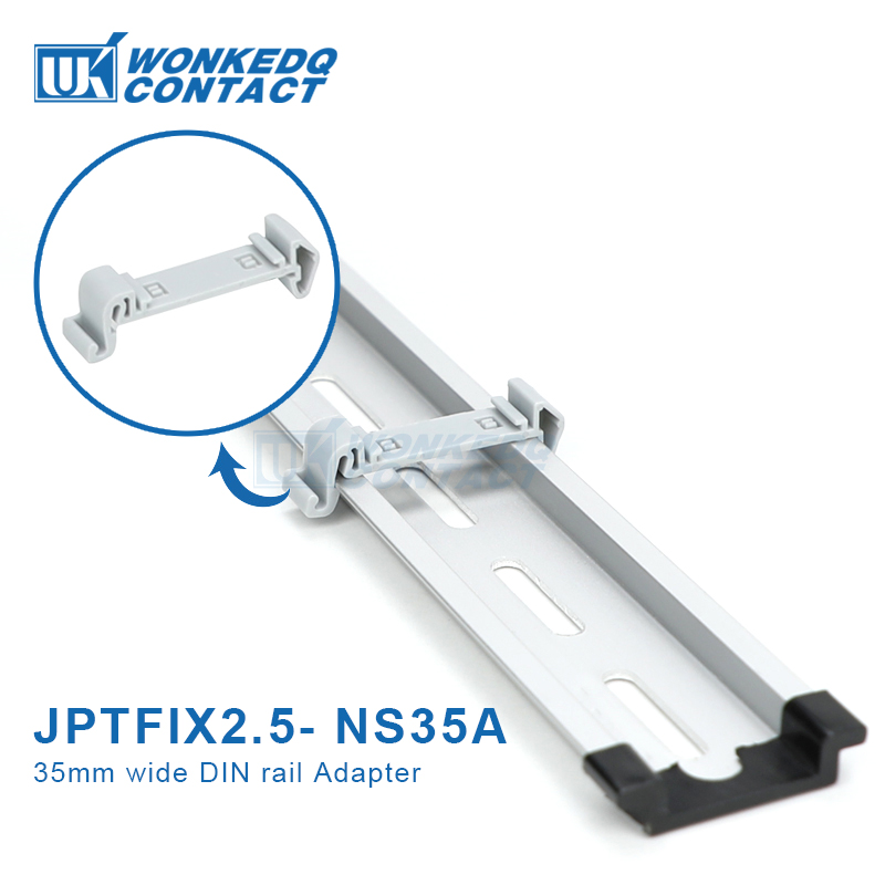Distribution block ptfix 2,5 mm2 2/4/6/7/12/13/18/19 connection push-in electric power terminal block connector mount on din rail