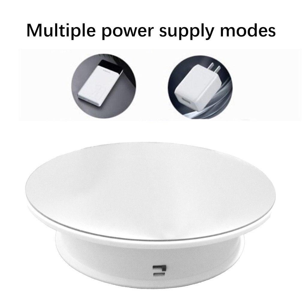 205 Gemotoriseerde Roterende Display Stand Sieraden Draaitafel Spiegel Draaitafel Oplaadbare Voor Model Hobby Collectible Product