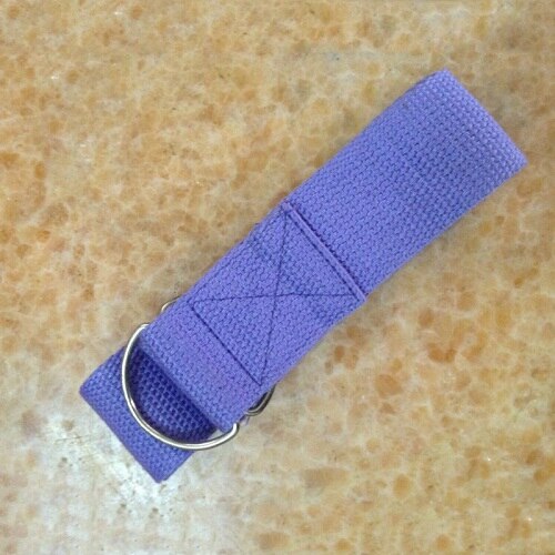 180cm Sport Yoga Stretch Strap Belt Gym Waist Leg Fitness Adjustable Belt Yoga Training Fitness Sporting Accessories: violet