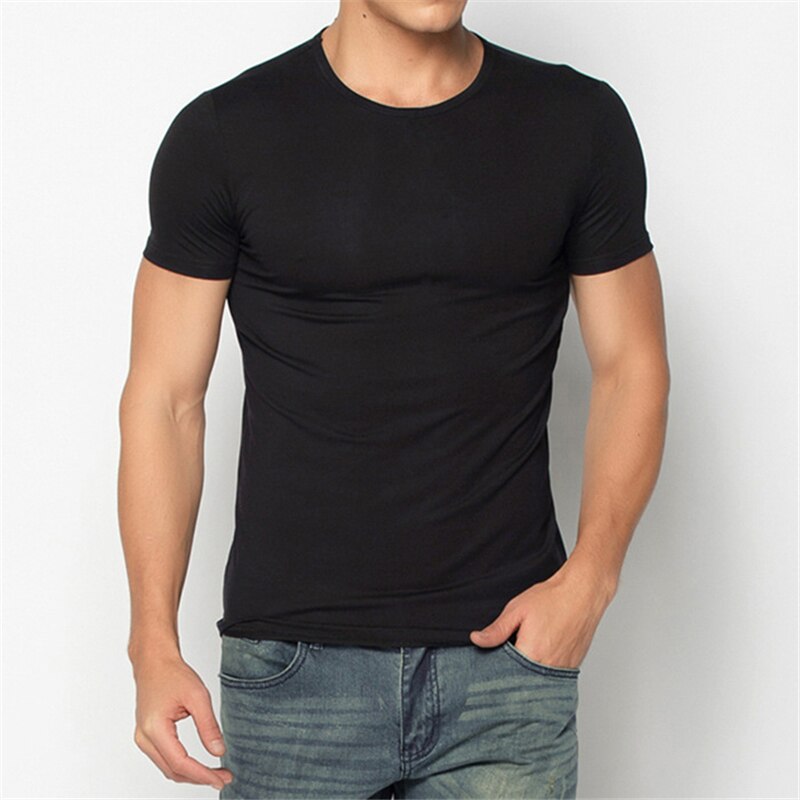 Nova camisa masculina camiseta calças de fitness secagem rápida casual estiramento topo camiseta ginásios fitness