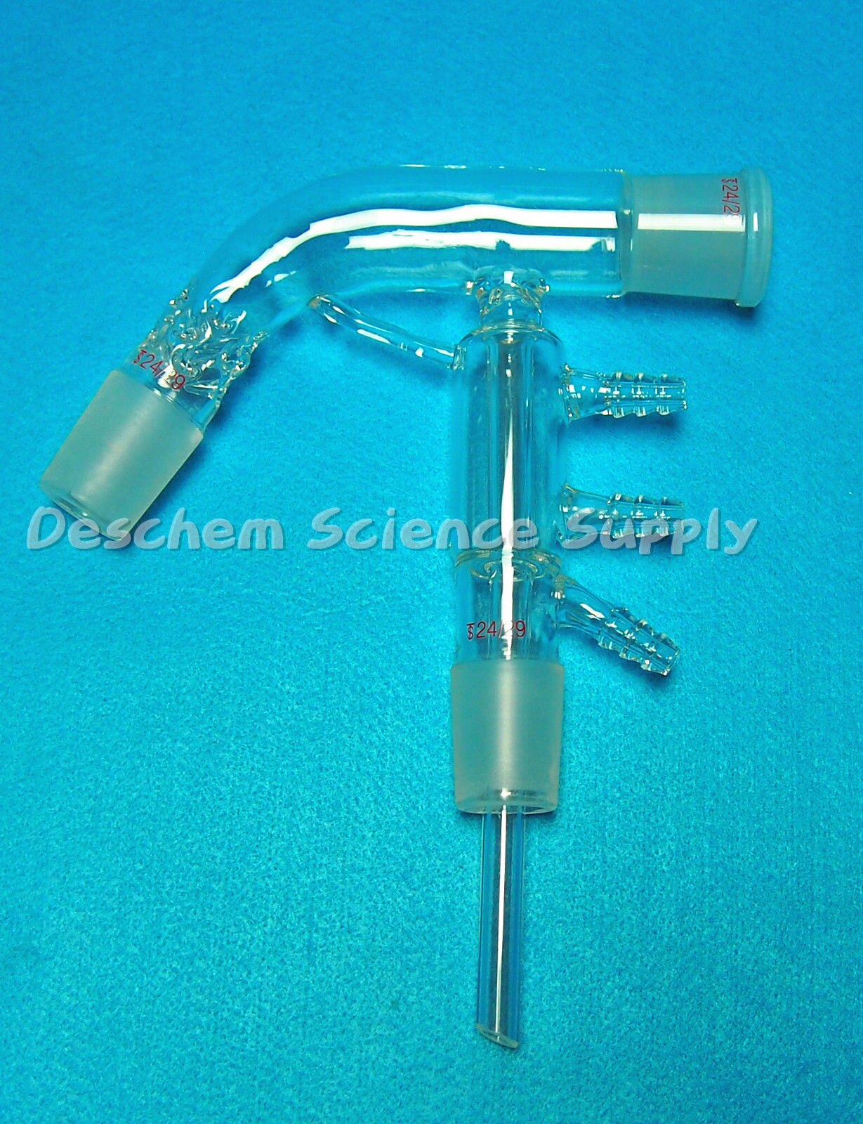 24/29,Distillation head Short Path Condenser,Glass Adapter,Lab Glassware