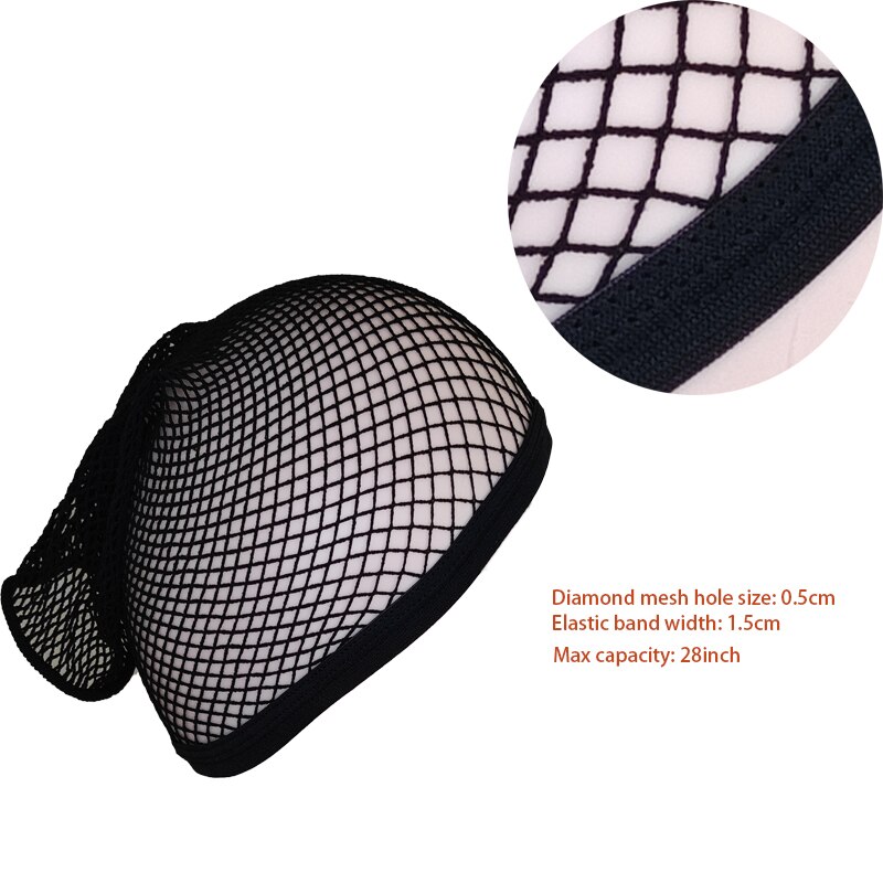 Gorro de malla para el pelo, forro para peluca, accesorios para peluca, gorros de agarre
