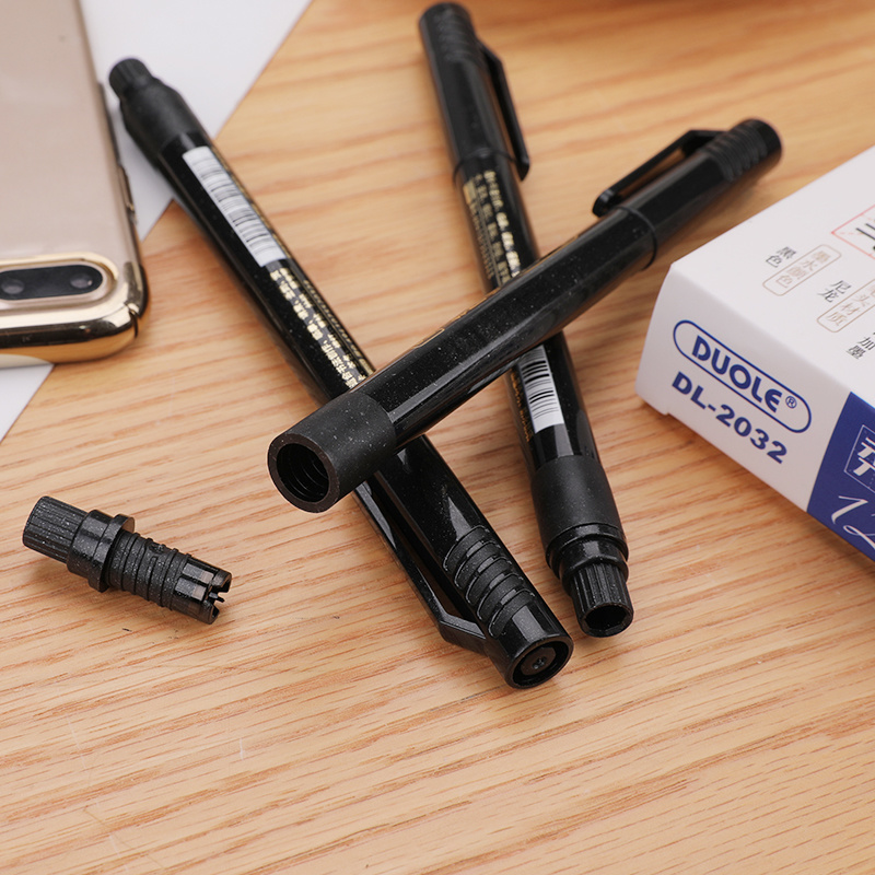 3 Black Chinese Calligraphy Brush Pen Japanese Hand Lettering Writing Drawing Painting Practice Office School Art Singnature Pen