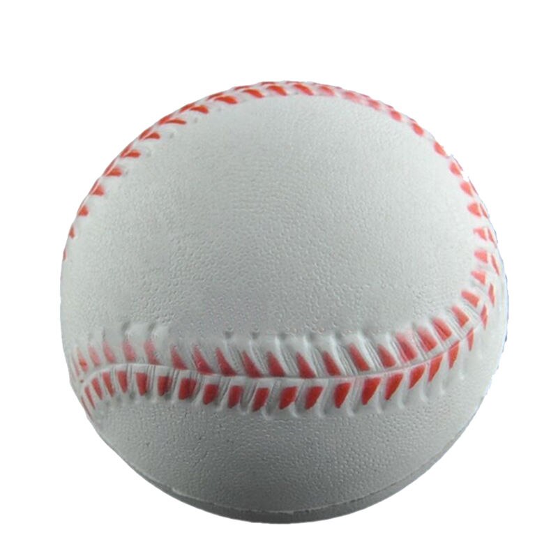 Kawaii Squishy Baseball Style Stress Relief Ball Baseball Hand Wrist Squeeze Soft Foam Ball