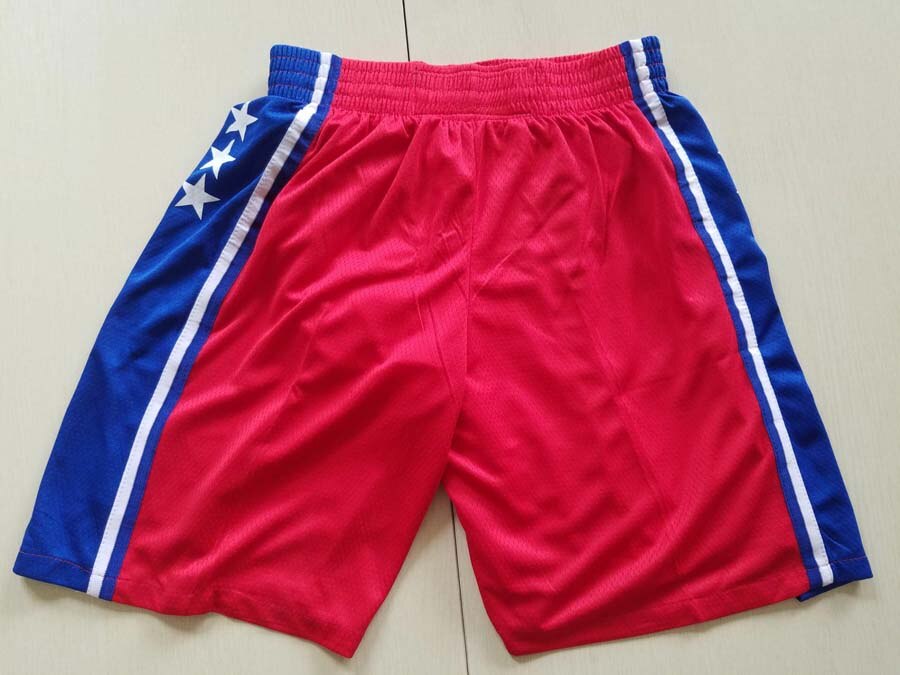 Free Men's America Basketball Philadelphia State Shorts For Sports Shorts Ball Shorts