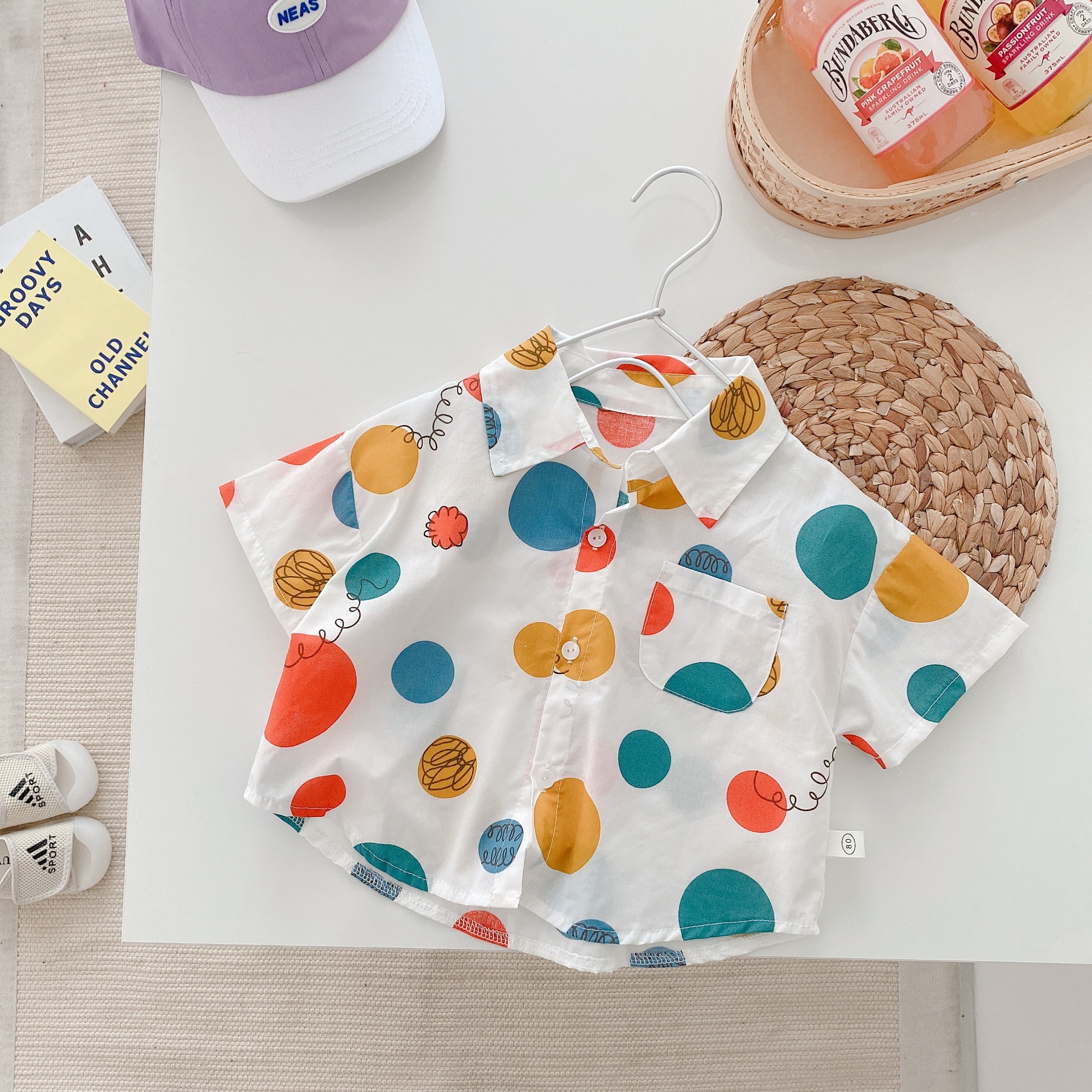 Mädchen T-Shirt Mit Anime Print - Baumwolle Rundhals Kurzarm