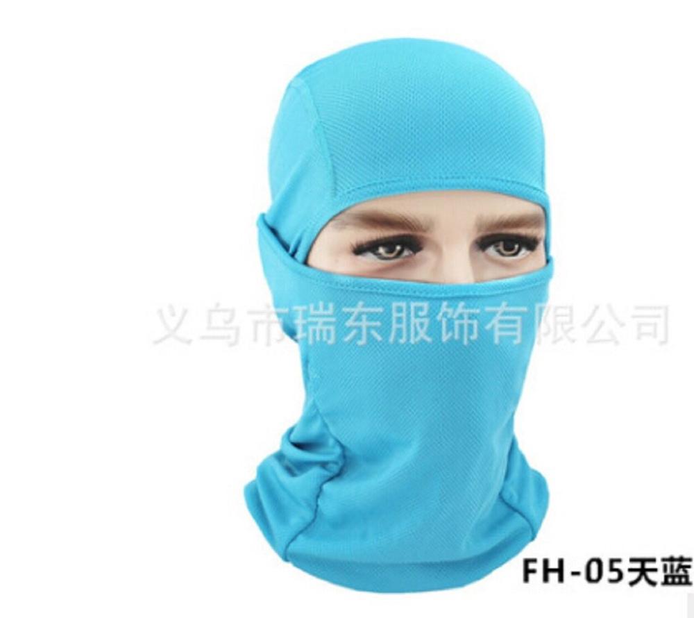 Cool mjuk utomhus motorcykel cykel helmask balaclava skid nackskydd andas skyddande ansiktsmask: 6