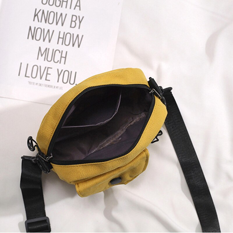 coréen téléphone portable sacs Mini étudiant sac Simple Mini sacs à bandoulière décontracté dames rabat sac à bandoulière filles sac de messager
