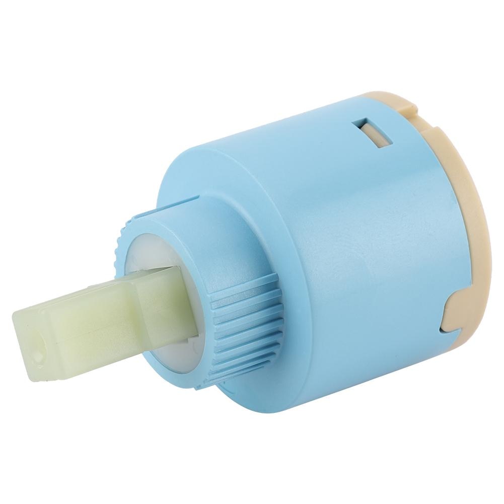 35/40mm Ceramic Cartridge Water Mixer Tap Inner Control Faucet Valve ABS Blue Practical