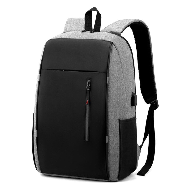 Waterdichte Business 15.6 16 17 Inch Laptop Rugzak Vrouwen Usb Notebook Schooltassen Mannen Anti Diefstal School Rugzak Kida Schooltas: M gray