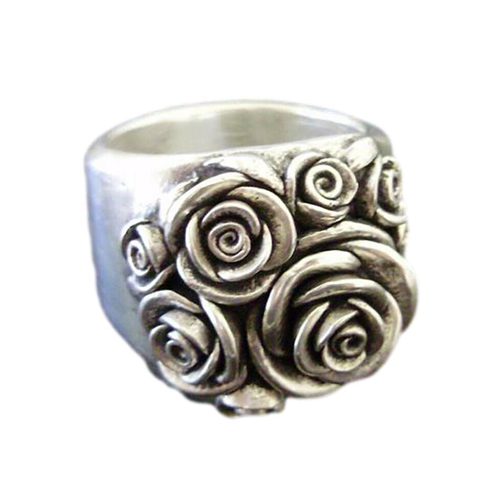 Trendy Sieraden Top Speciale Rose Bloemen Voor Vrouwen Lady Vintage Retro Stijl