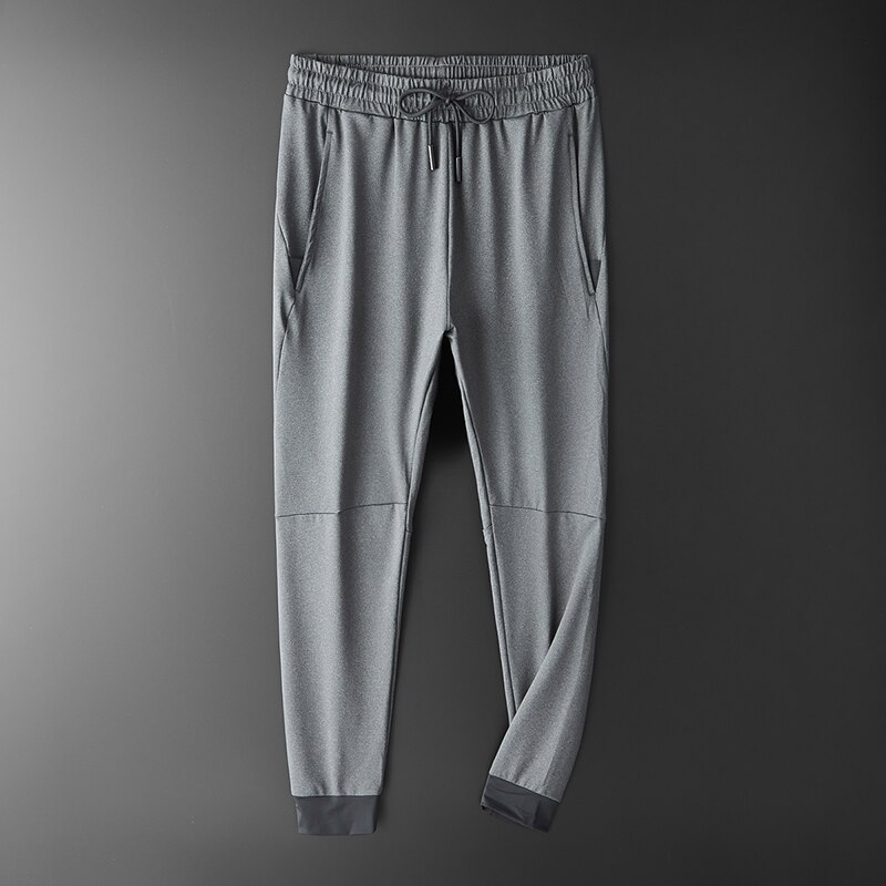 Heren joggingbroeken hardloopbroeken zakken casual joggingbroek snel drogend sportschool training voetbal heren ademende lange broek