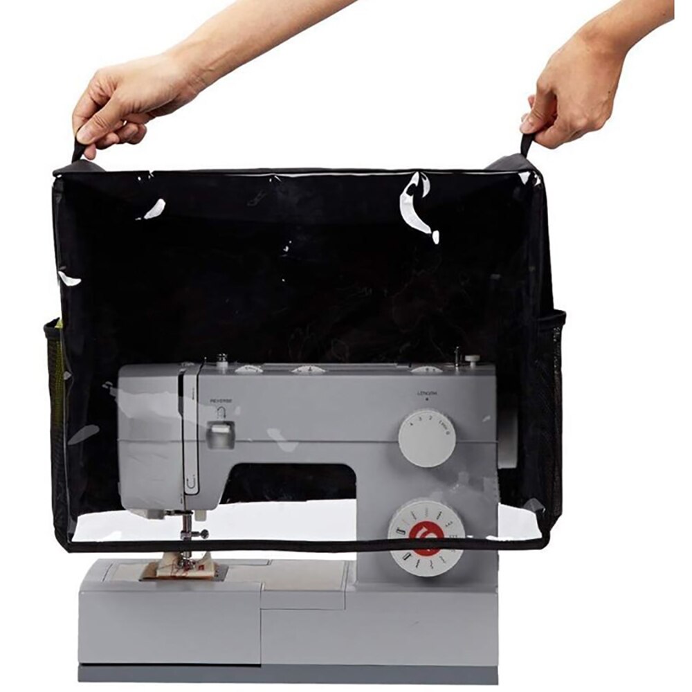 Unisex Nähmaschine Tasche Große Kapazität Reise Tragbare Lagerung Multifunktions Werkzeuge Handtaschen PVC Staub Abdeckung Handwerk Container