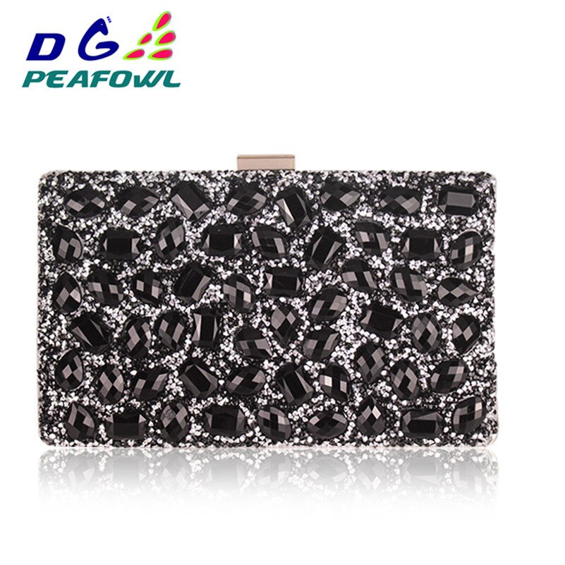 Crystal Opknoping Toilettas Vrouwen Clutch Portemonnees Goud Koppelingen Tassen Blauw Avondtasje Party Zilveren Bruiloft Clutch