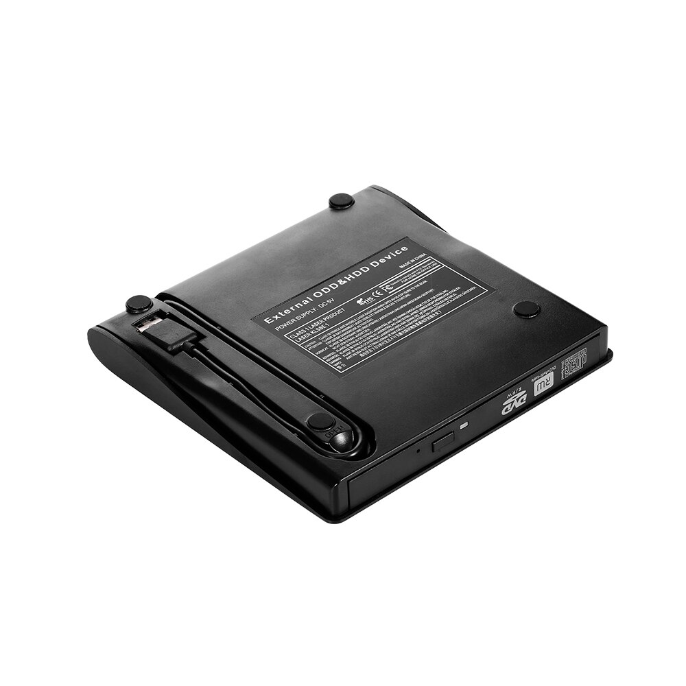 USB 3.0 External DVD Recorder CD-RW DVD-RW CD DVD ROM Player Drive Writer Rewriter Portable ODD HDD Burner Drive for Windows OS