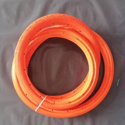 Fietsen Solid Dode Band 700x23C Fixed Gear Gratis Opblaasbare Explosieveilige Fietsbanden Voor Racefiets Fietsonderdelen: 700X23c orange