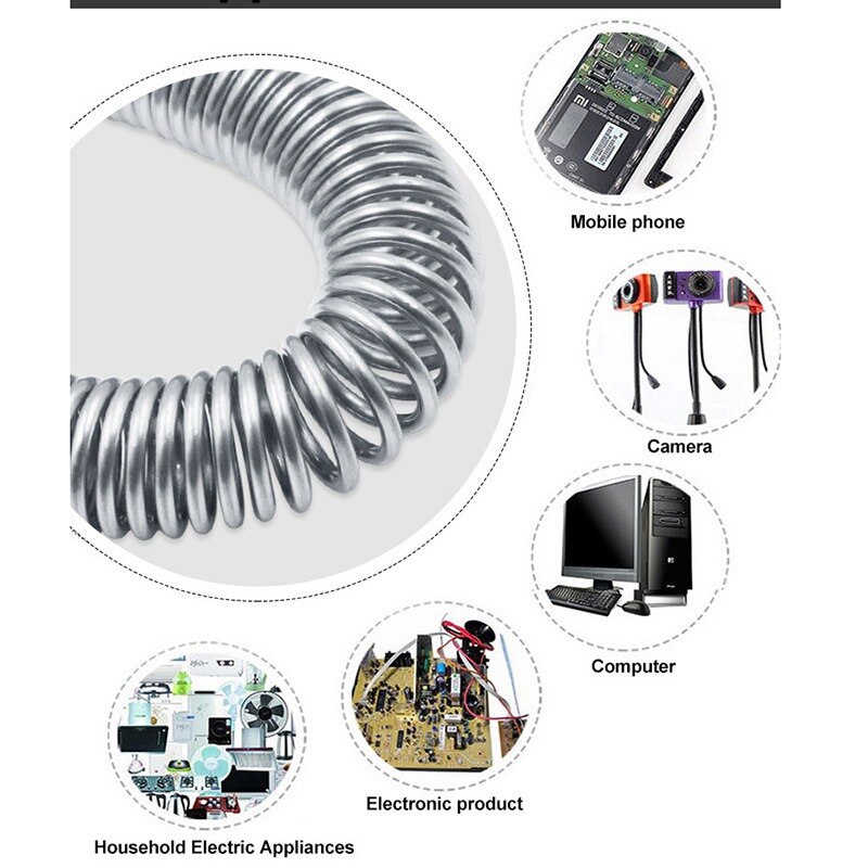 Solder Wire Soldering Wire in Storage Tube Welding Soldering DIY Works for Electrical Soldering