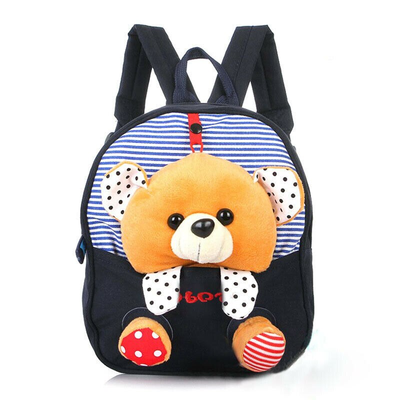 Meninos meninas do jardim de infância sacos de escola crianças urso dos desenhos animados mochila crianças sacos de viagem do bebê