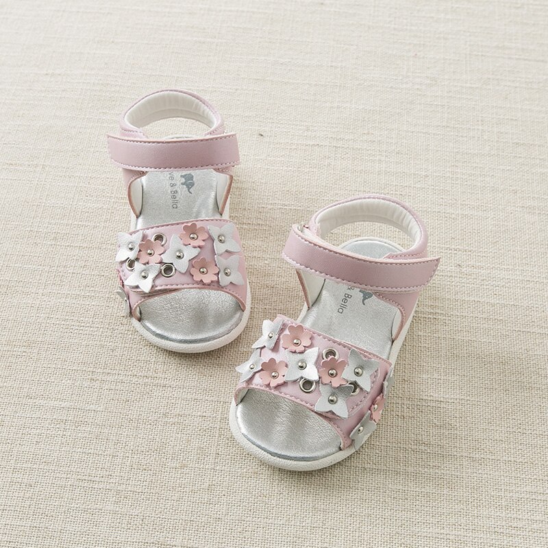 DB10242 Dave Bella summer baby girl sandals born infant shoes girl sandals Princesss shoes