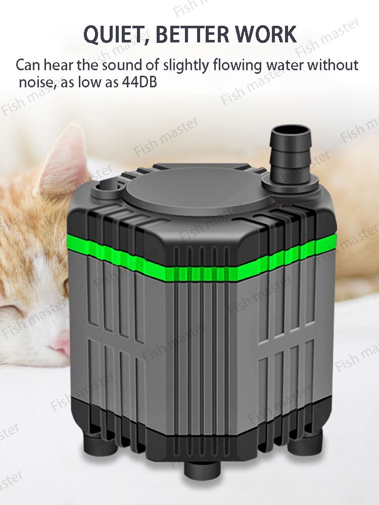 Fish tank water pump, bottom suction pump, low water level submersible pump, ultra-quiet filtration and circulating pumping