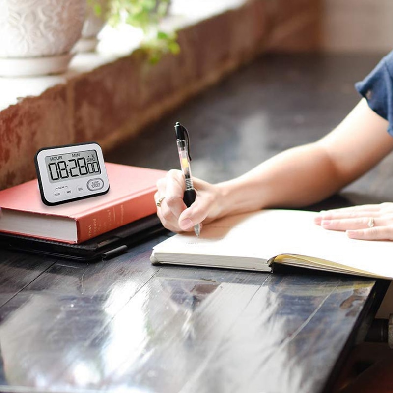 Small Stopwatch Timer Digital Kitchen Countdown Timer: Teachers Classroo... – Grandado