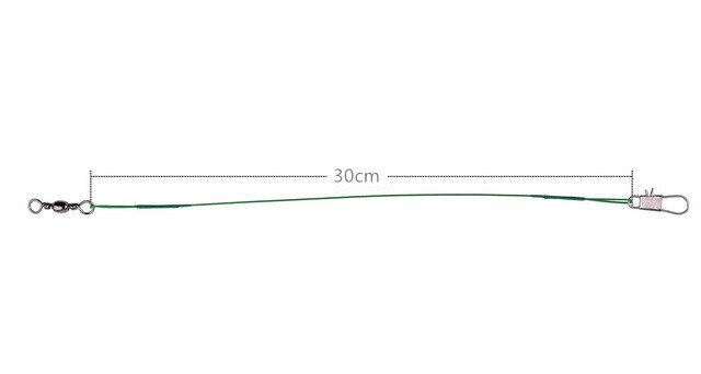 100 stk / boks fiskekrok med piggfiske verktøyboks tilbehør 3#-12#  serie fiskeutstyr tilbehør fiskeverktøy: 30cm fiskelinje