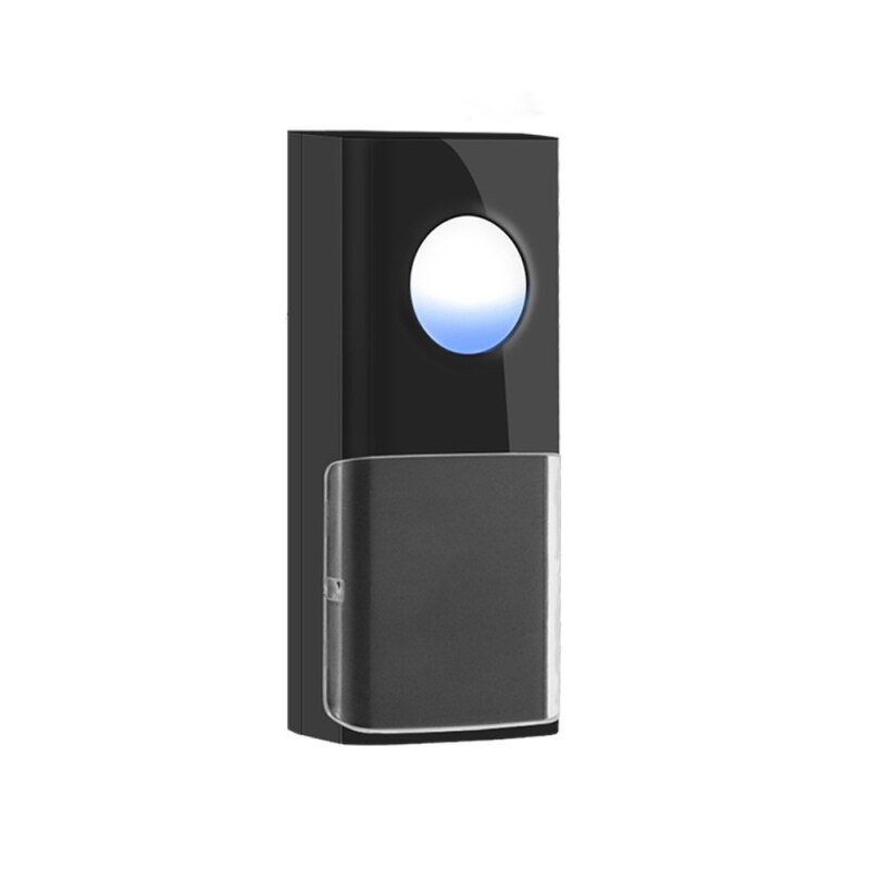 USB Wireless Doorbell Welcome bell Intelligent Home Door bell Alarm 58 Songs Smart Doorbell Wireless bell IP55 Waterproof Button: Button
