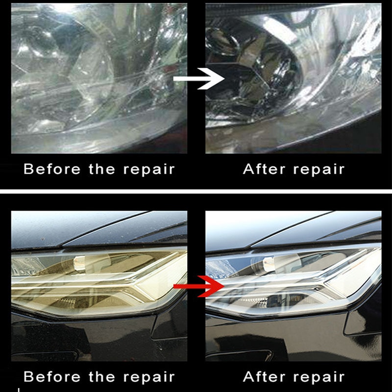 Car Headlamp Polishing Anti-scratch DIY For Car Head Lamp Lense Increase Visibility Headlight Restorstion Kit Restores Clarity