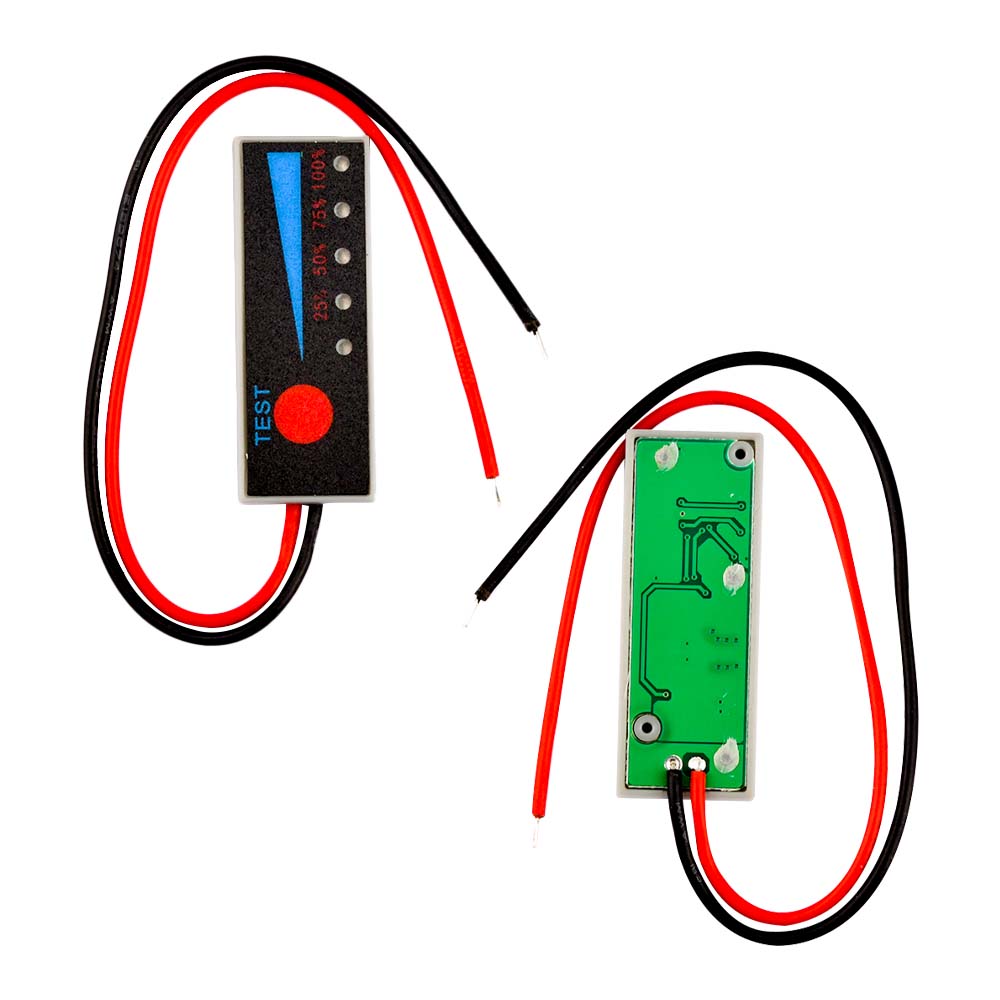 BMS 1S 2S 3S 4S 5S 6S 7S panneau indicateur de l'￩lectricit￩ 18650 affichage de puissance de cellules de lithium avec la LED indicateur de pourcentage de puissance de batterie