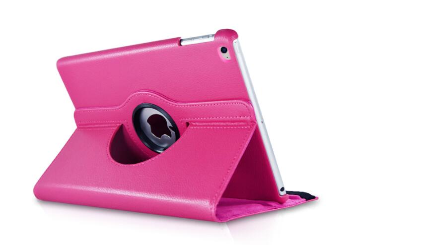 etui na iPada 9.7 2017 2018 A1822 A1823 A1893 ultra szczupły PU Skórzany tablet podstawka pokrywa dla jabłko iPad powietrze 1 powietrze 2 5 6 9.7 Obudowa: Czerwona róża